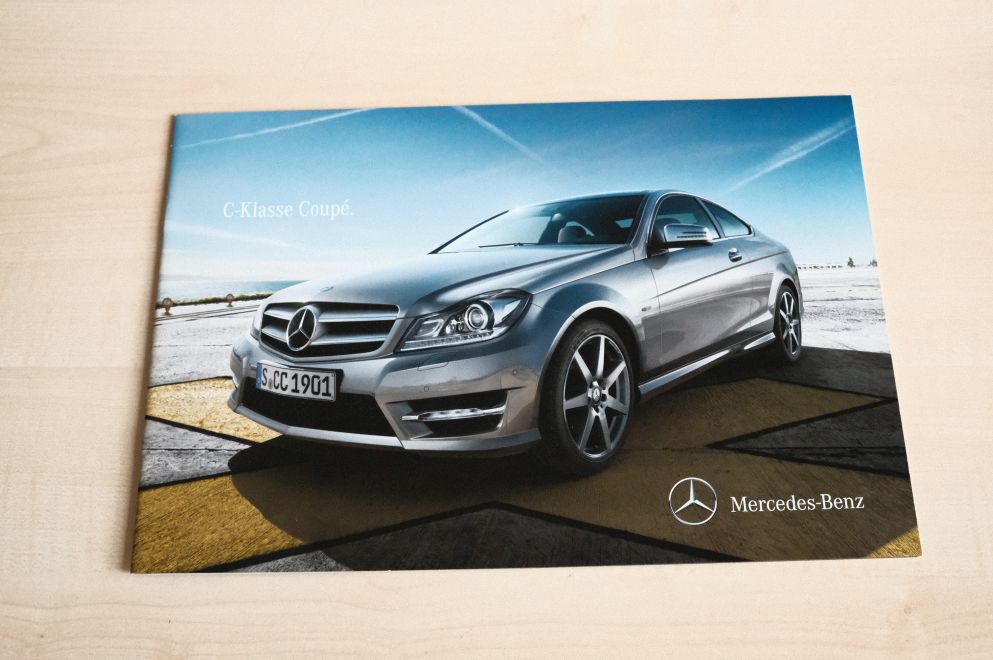 Mercedes C-Klasse Coupe C204 Prospekt 10/2010