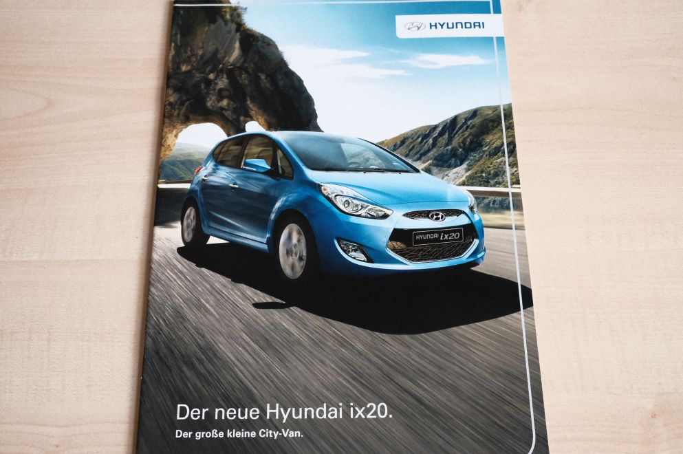 Hyundai ix20 Prospekt 11/2010