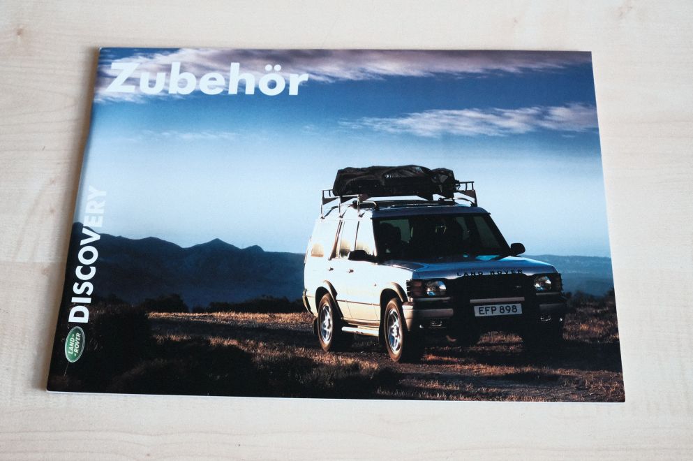 Land Rover Discovery - Zubehör - Prospekt 2001