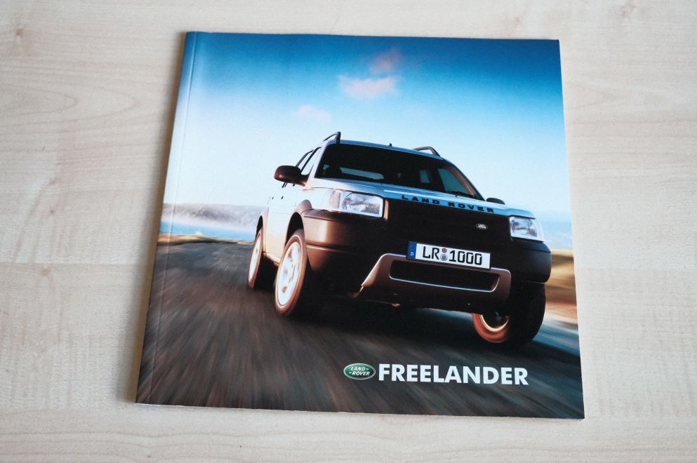 Land Rover Freelander Prospekt 2002