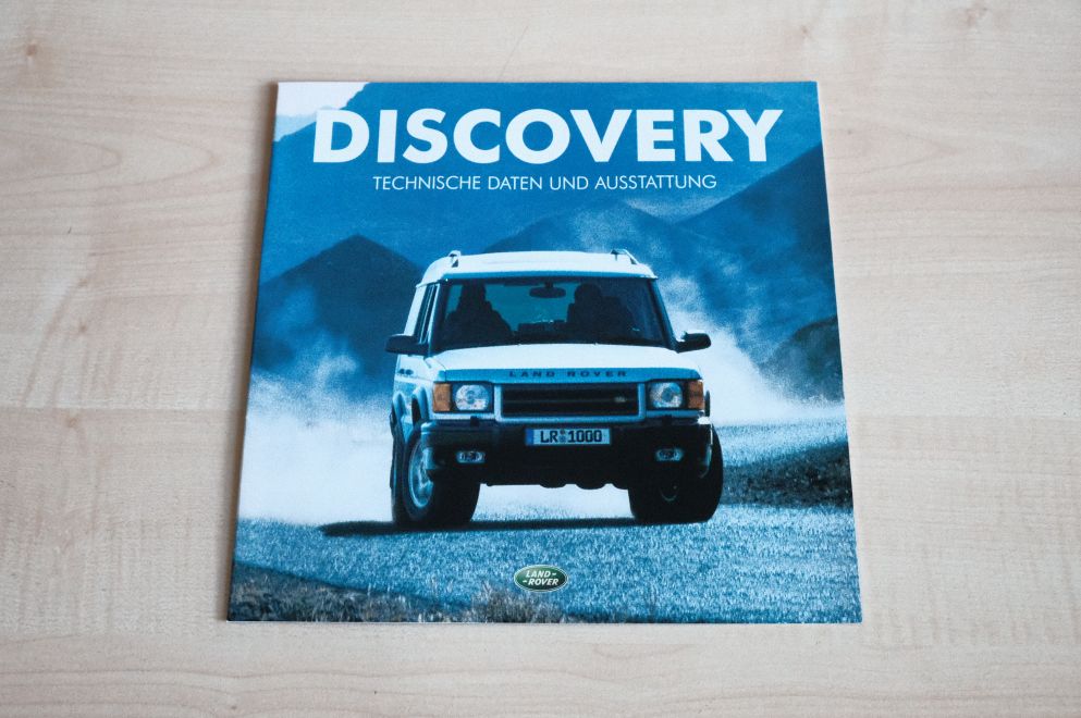 Land Rover Discovery - technische Daten & Ausstattungen - Prospekt 2002