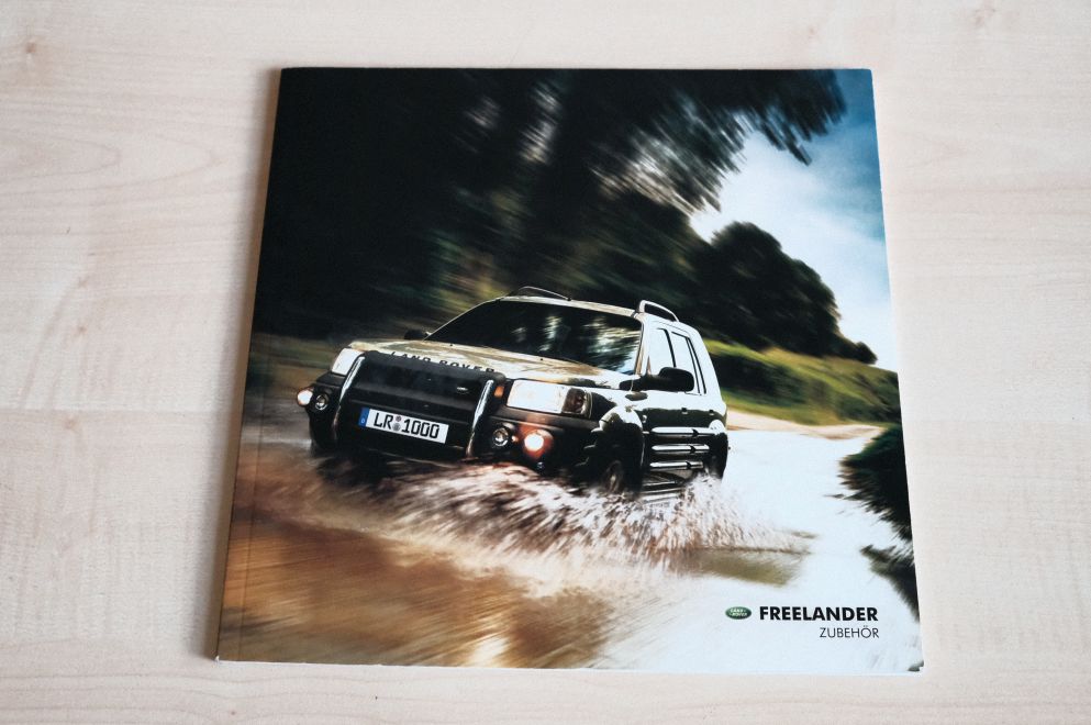 Land Rover Freelander - Zubehör - Prospekt 2003
