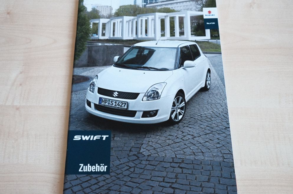 Suzuki Swift - Zubehör - Prospekt 05/2009