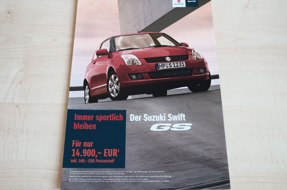 Suzuki Swift - GS - Prospekt 03/2009