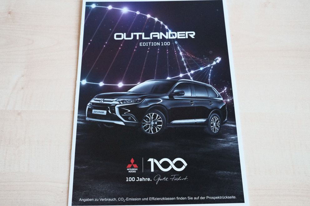 Mitsubishi Outlander - Edition 100 - Prospekt 03/2017