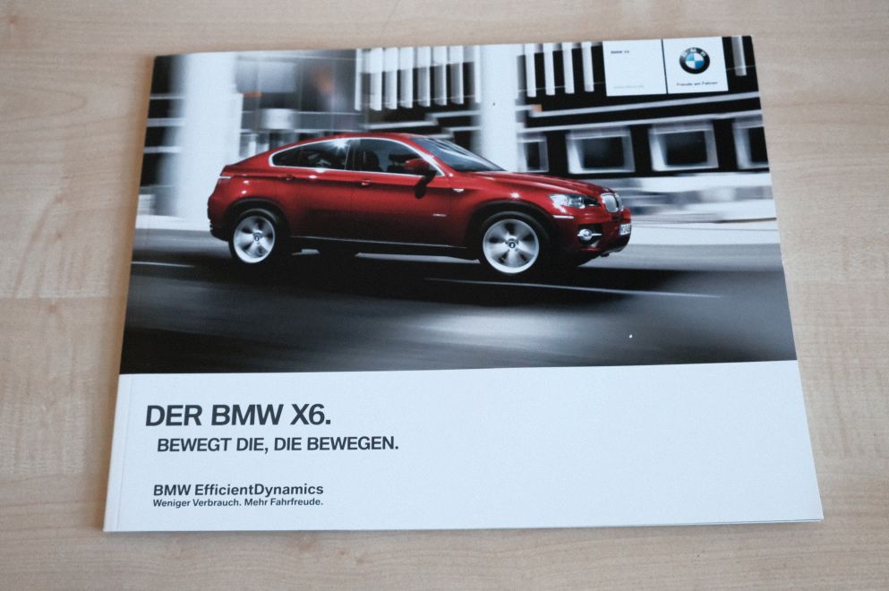 BMW X6 E71 Prospekt 02/2011