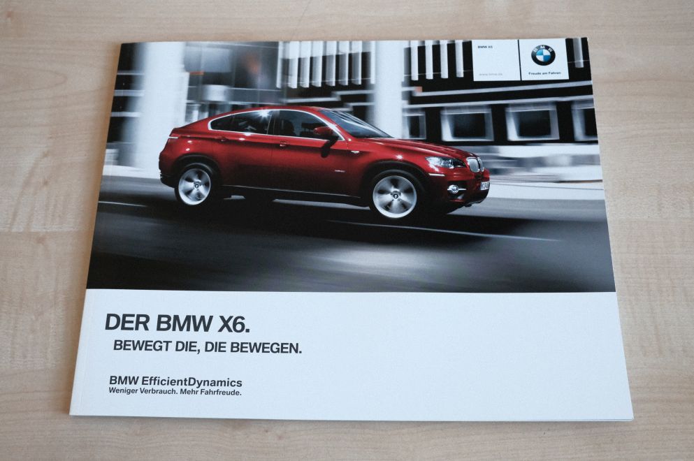 BMW X6 E71 Prospekt 01/2011
