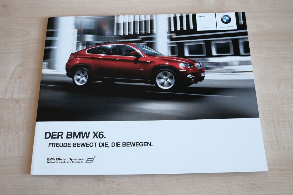 BMW X6 E71 Prospekt 02/2010
