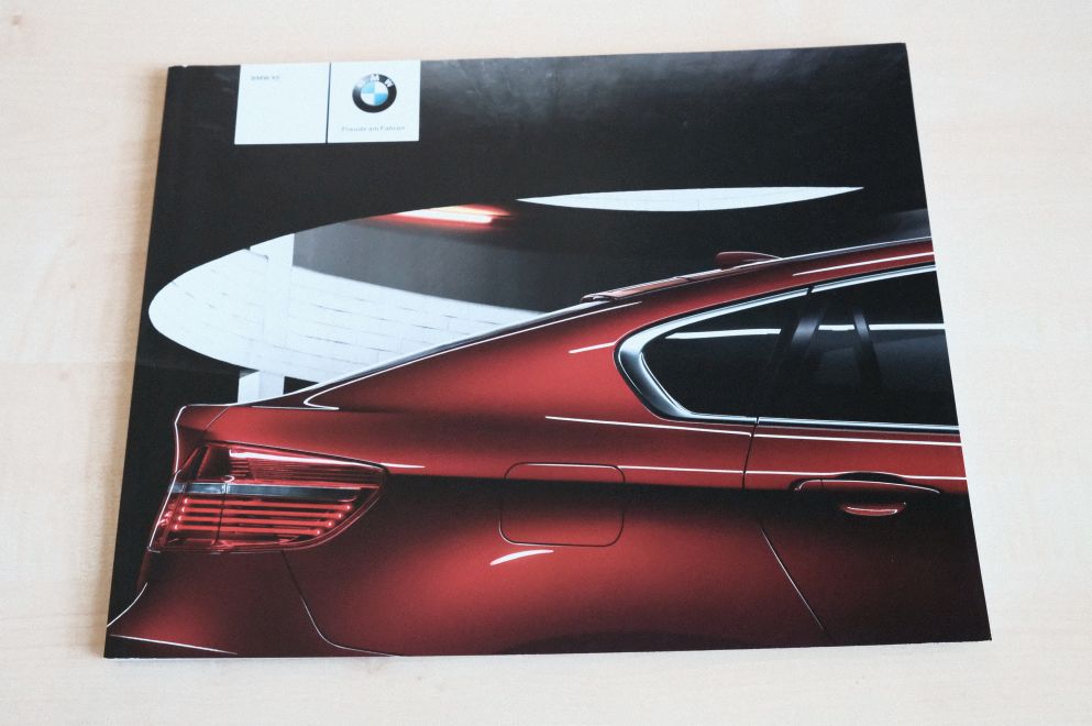 BMW X6 E71 Prospekt 01/2009