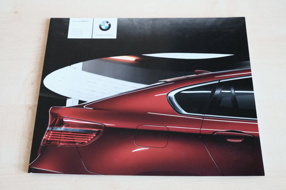 BMW X6 E71 Prospekt 01/2008