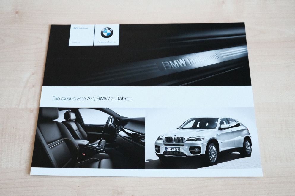 BMW X6 E71 - individual - Prospekt 02/2009