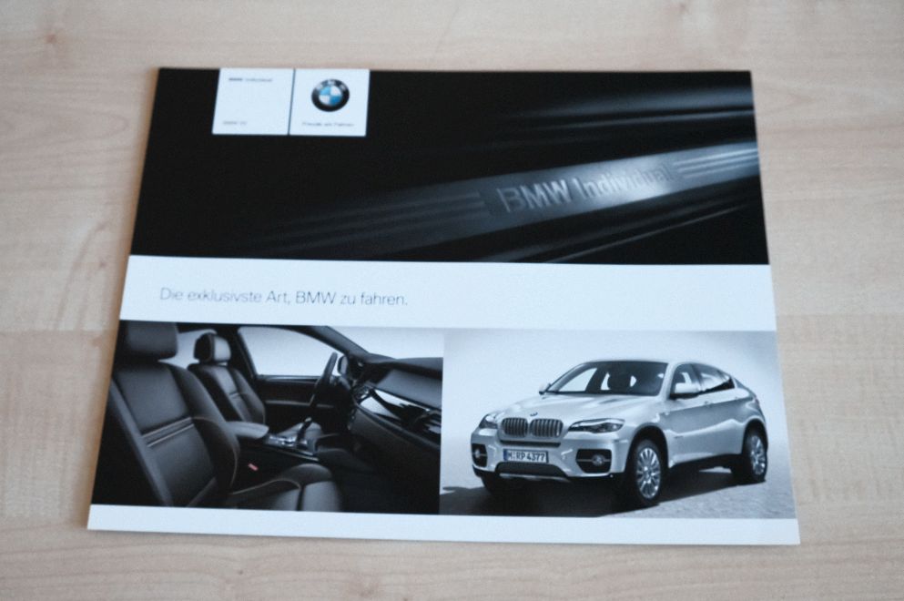 BMW X6 E71 - individual - Prospekt 02/2008
