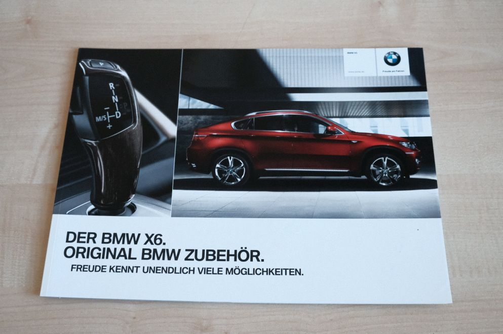 BMW X6 E71 - Zubehör - Prospekt 02/2010