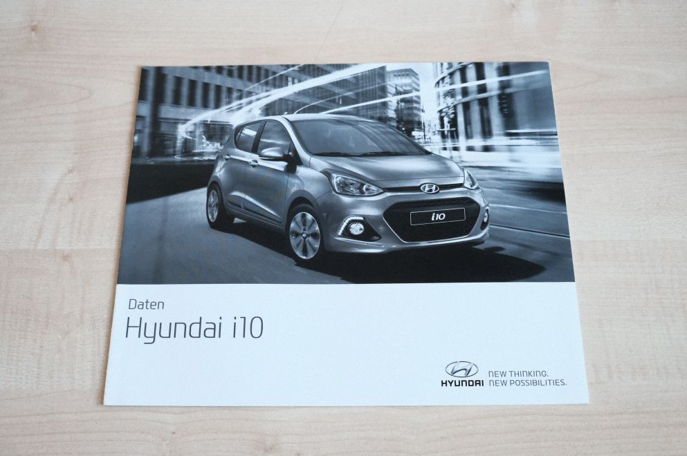 Hyundai i10 - Preisliste & Extras - Prospekt 03/2014