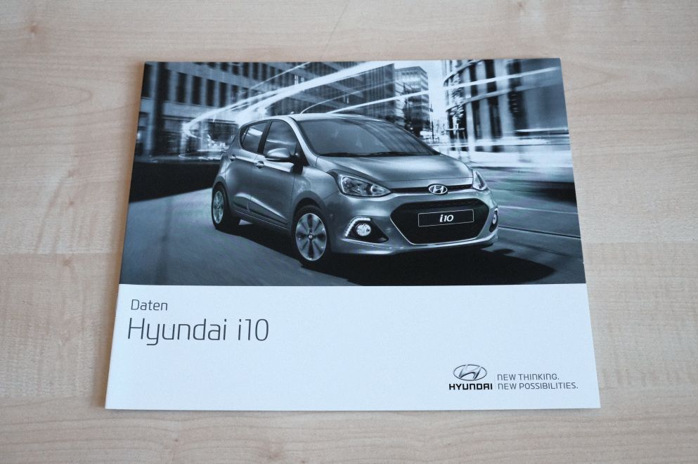 Hyundai i10 - Preisliste & Extras - Prospekt 09/2015