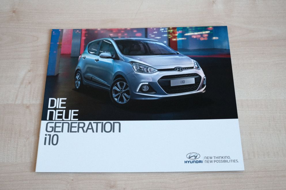 Hyundai i10 Prospekt 09/2013