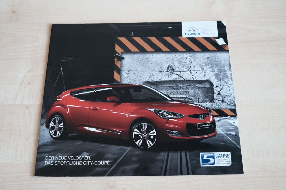 Hyundai Veloster Prospekt 08/2011