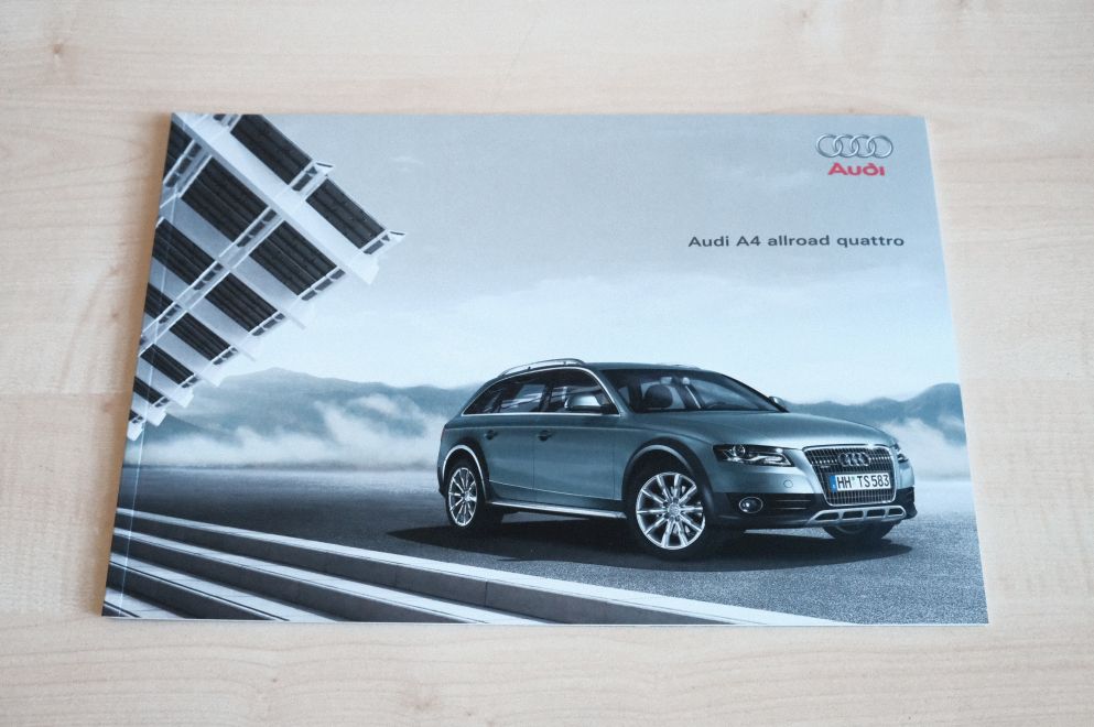 Audi A4 allroad quattro Prospekt 02/2009