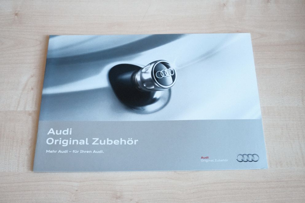 Audi A1 A3 A4 Q5 Q7 - Zubehör - Prospekt 05/2010