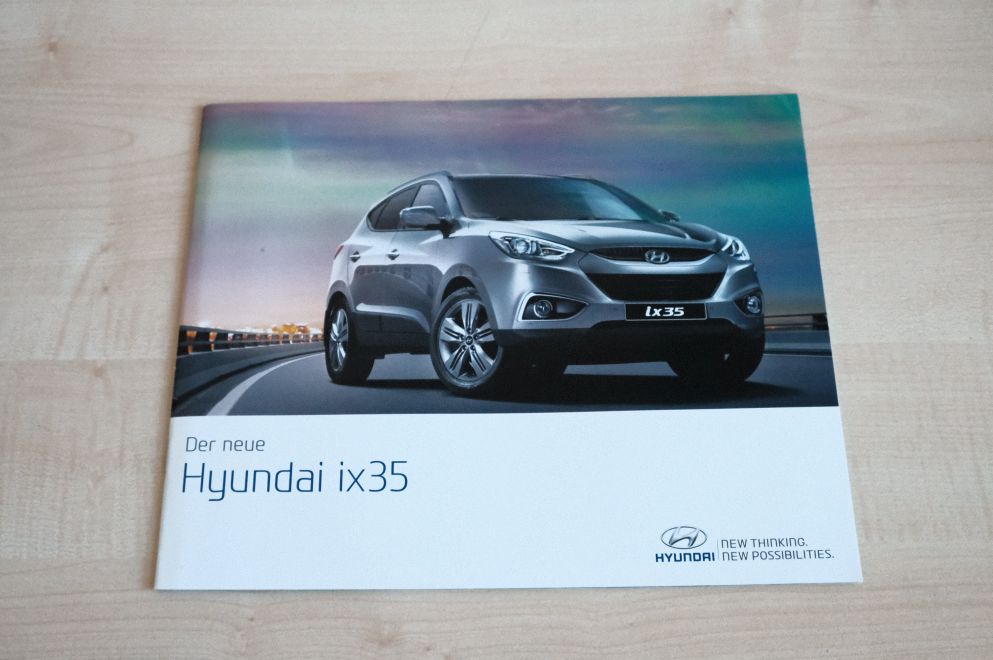 Hyundai ix35 Prospekt 11/2013