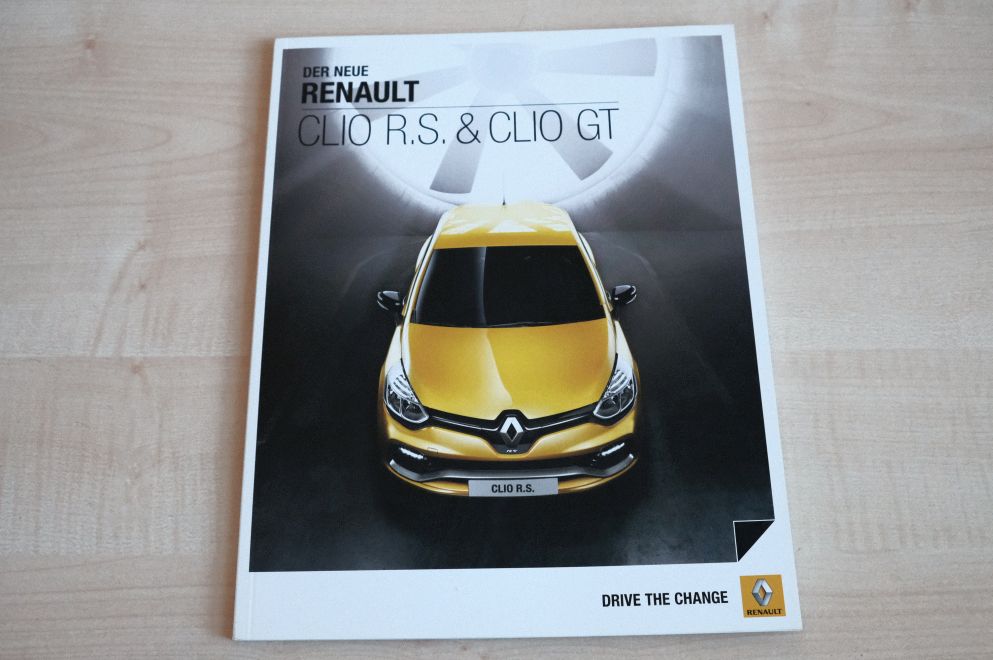 Renault Clio + GT + R.S. Prospekt 03/2013