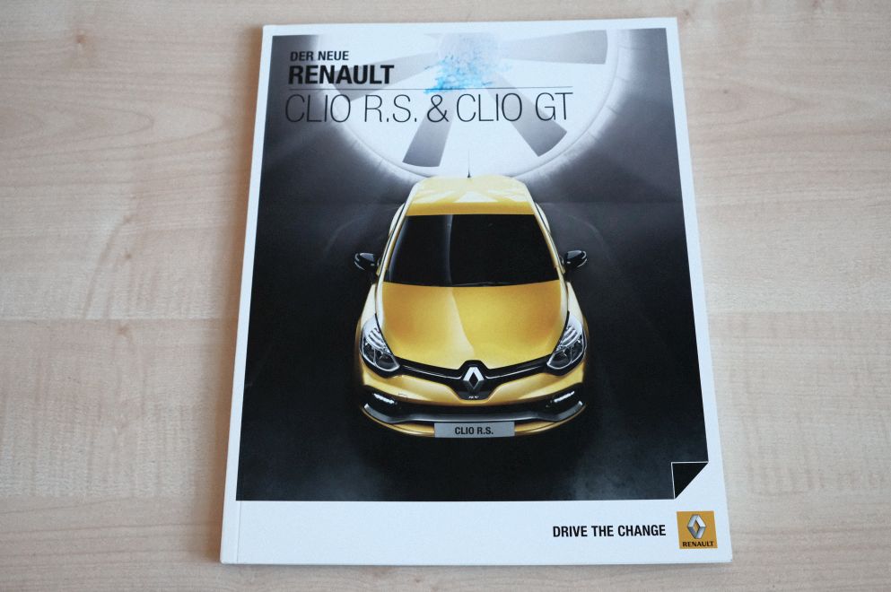 Renault Clio + GT + R.S. Prospekt 06/2013