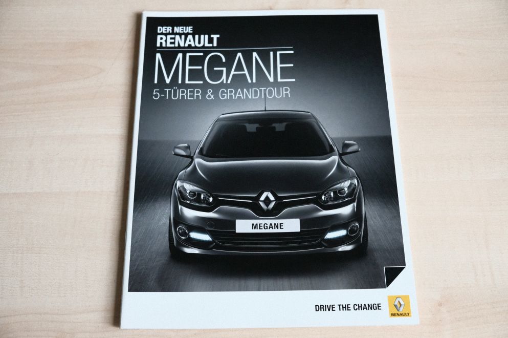 Renault Megane + Grandtour Prospekt 10/2013