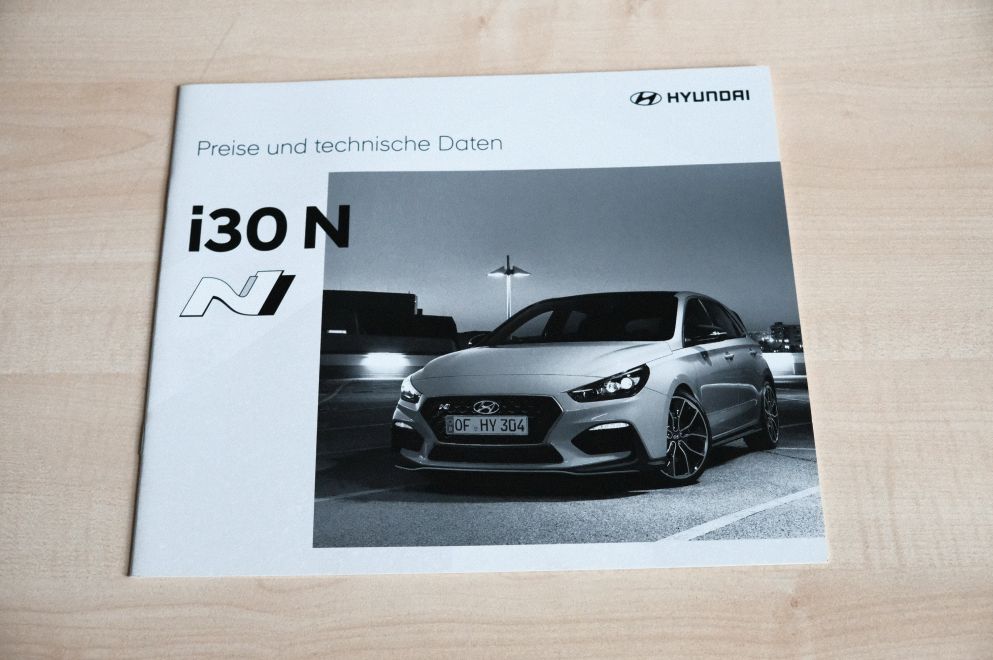 Hyundai i30 N - Preisliste & Extras - Prospekt 10/2017