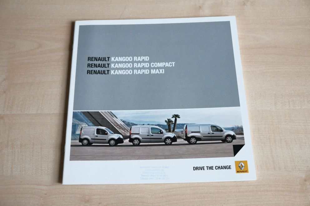 Renault Kangoo Rapid - Rapid compact - Maxi Prospekt 12/2011