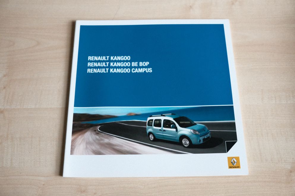 Renault Kangoo + Campus + Be Bop Prospekt 11/2009