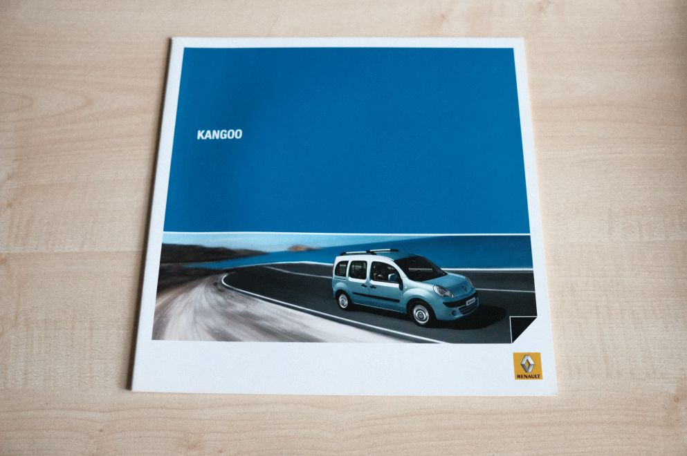 Renault Kangoo Prospekt 09/2008