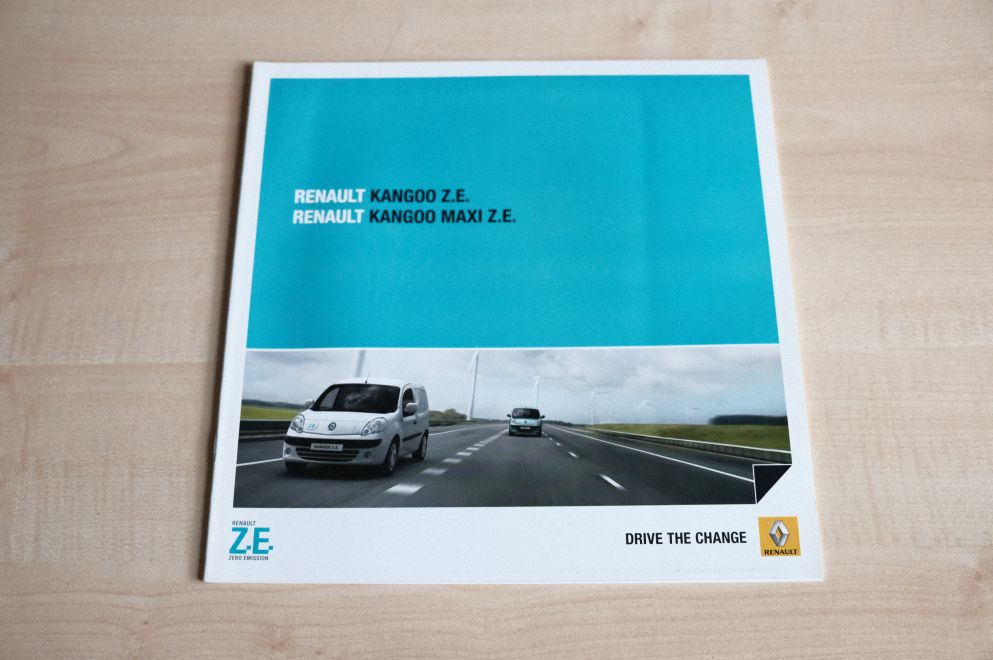 Renault Kangoo Z.E. Prospekt 11/2011