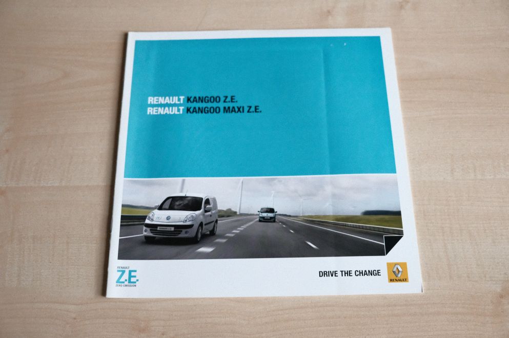 Renault Kangoo Z.E. Prospekt 05/2012