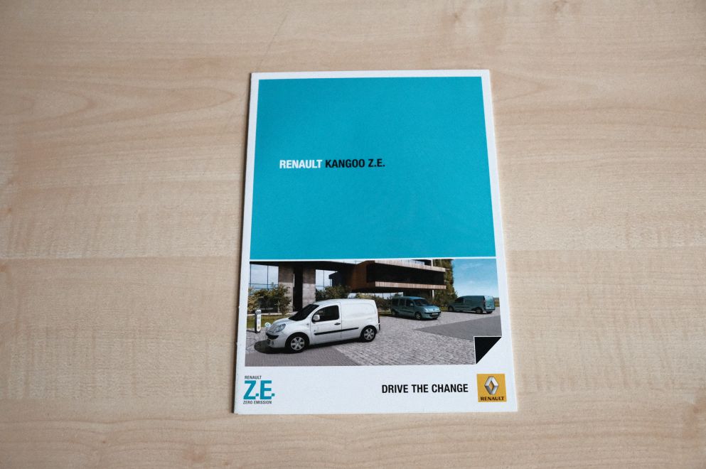 Renault Kangoo Z.E Prospekt 08/2012