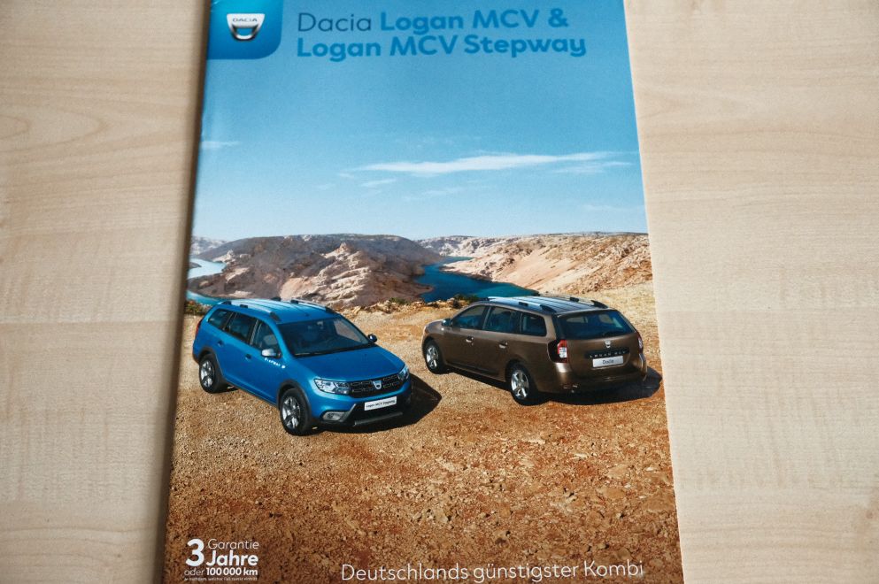 Dacia Logan MCV Stepway Celebration Prospekt 06/2018