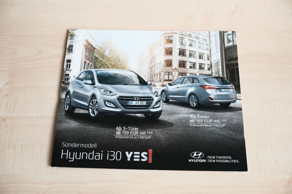 Hyundai i30 - Yes! - Prospekt 2015