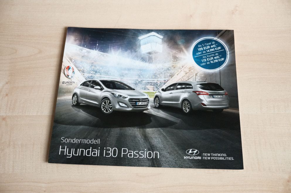 Hyundai i30 - Passion - Prospekt 2016