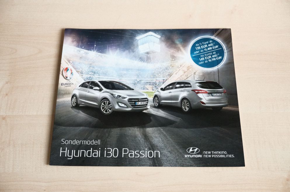 Hyundai i30 - Passion - Prospekt 04/2016