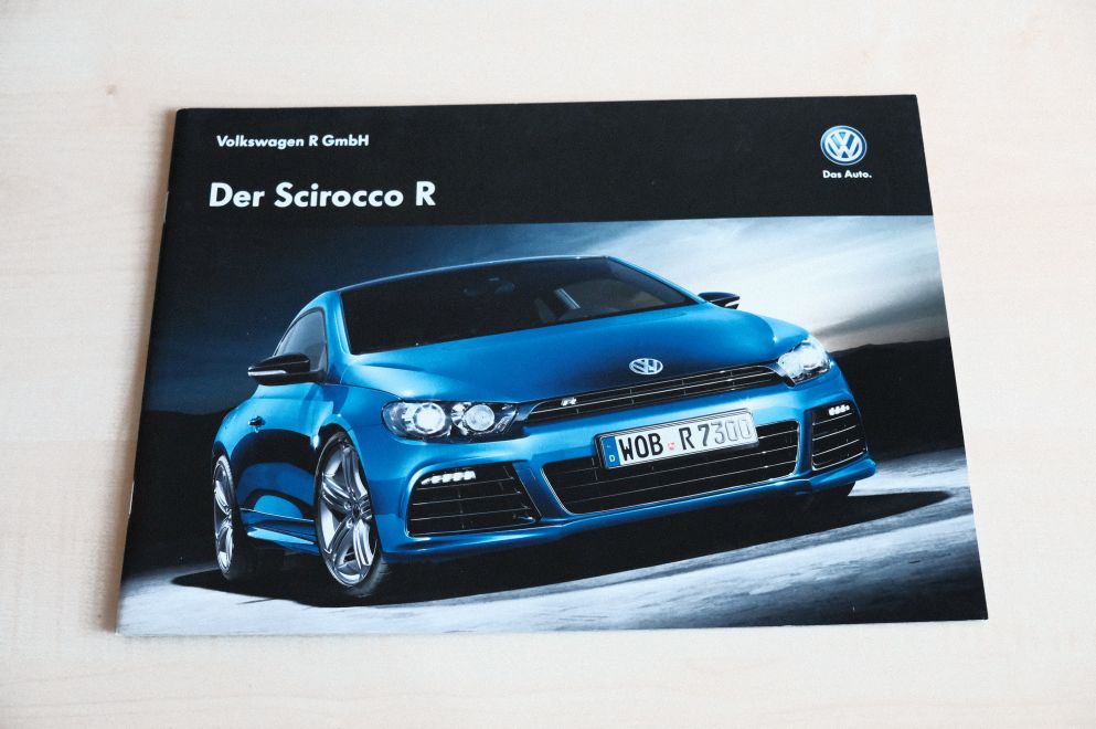 VW Scirocco R Prospekt 10/2012