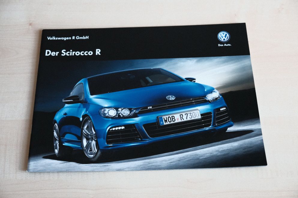 VW Scirocco R Prospekt 05/2012