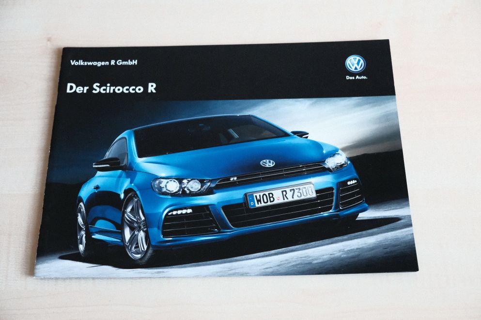 VW Scirocco R Prospekt 02/2012