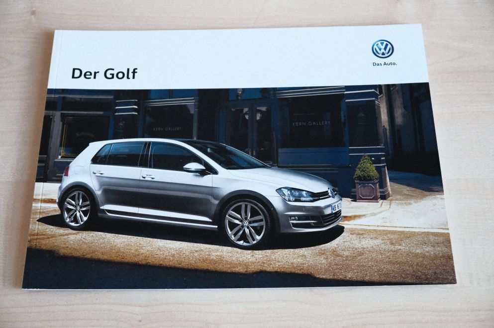 VW Golf VII Prospekt 10/2015