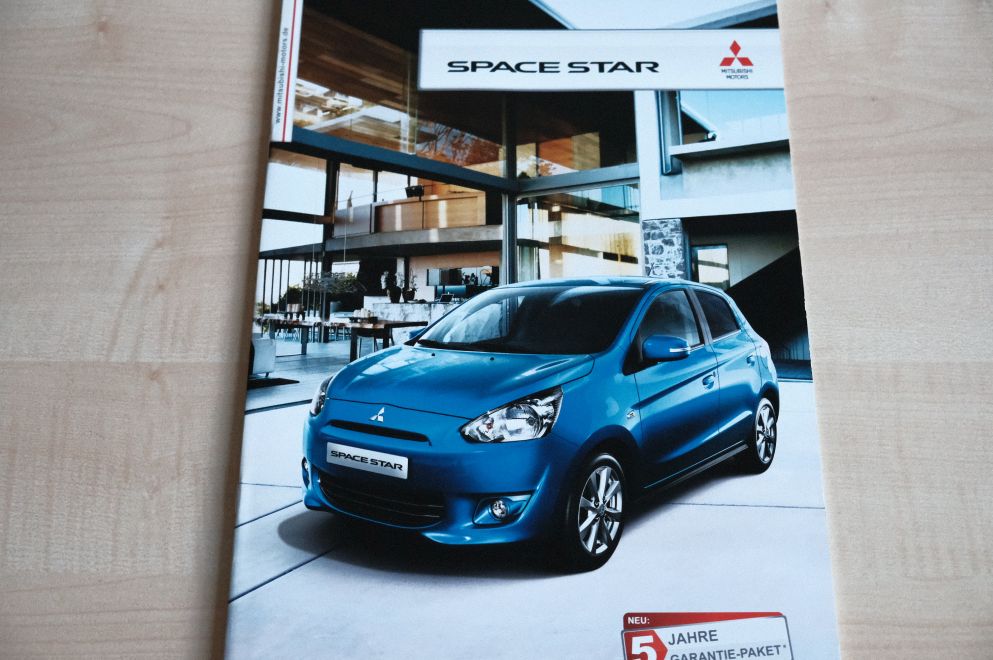 Mitsubishi Space Star Prospekt 06/2014