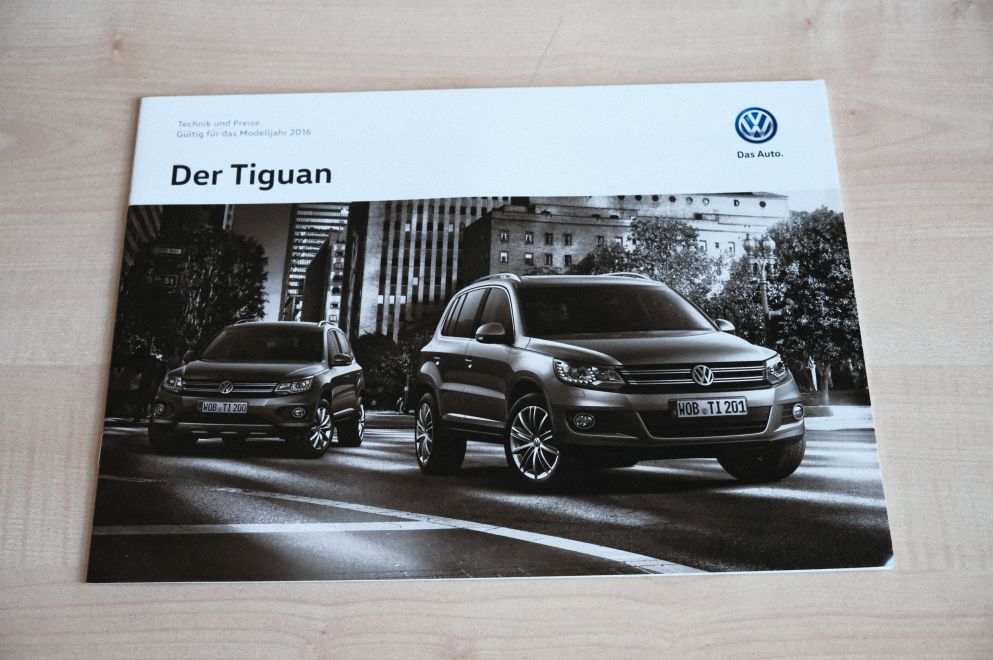 VW Tiguan - Preisliste & Extras - Prospekt 06/2015
