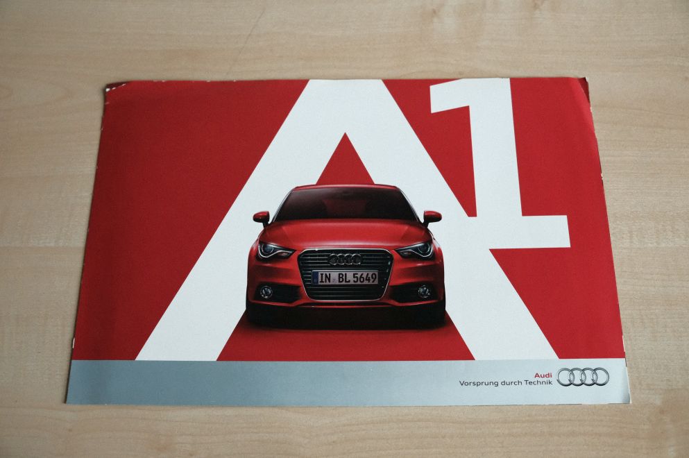 Audi A1 Prospekt 03/2010