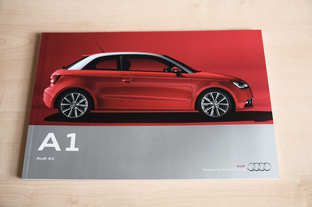Audi A1 Prospekt 04/2011