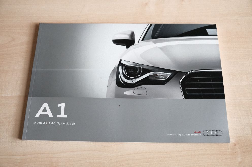 Audi A1 - Sportback Prospekt 04/2012
