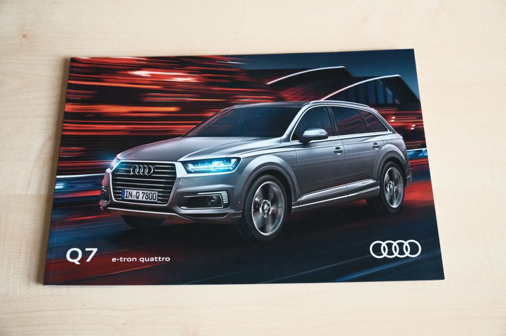 Audi Q7 e-tron Prospekt 11/2017