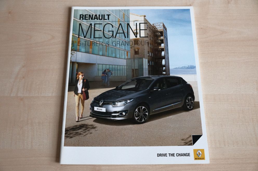 Renault Megane + Grandtour Prospekt 12/2014