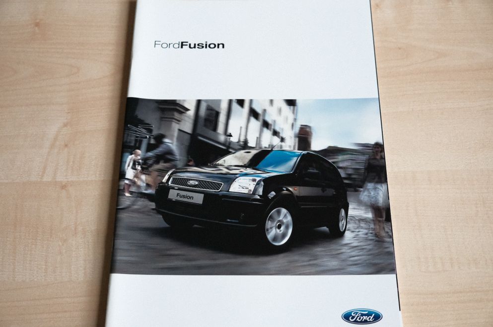 Ford Fusion Prospekt 10/2004